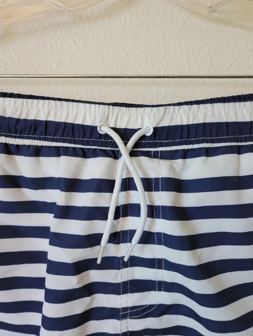ASOS Men's Striped Navy & White Swim Shorts SZ 36